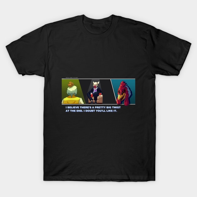 Hotline Miami - The Interview T-Shirt by MaximumMAU5